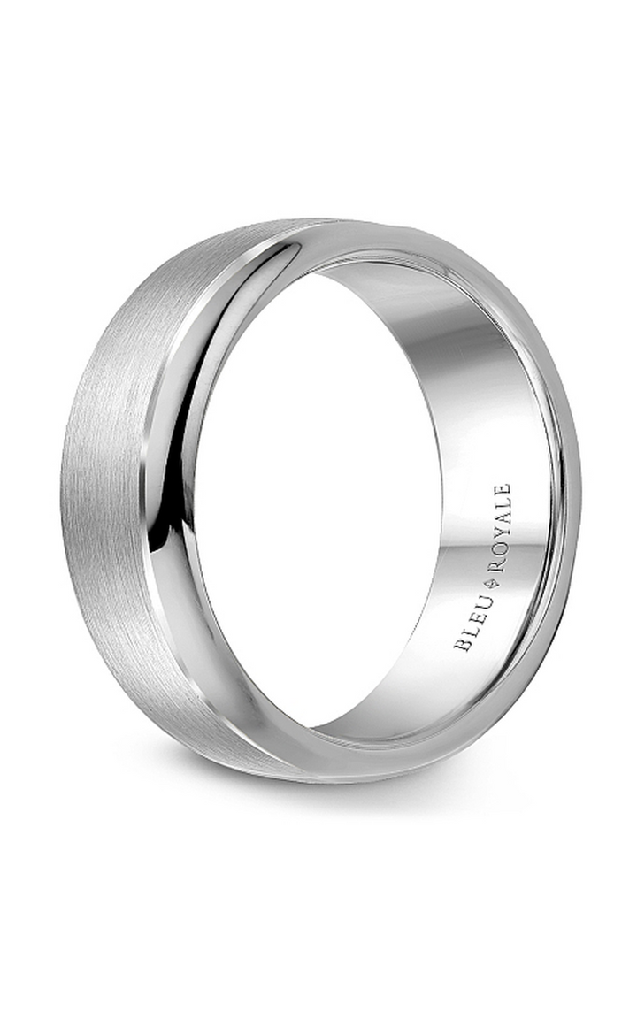 Bleu Royale Men's Wedding Band RYL-006W75