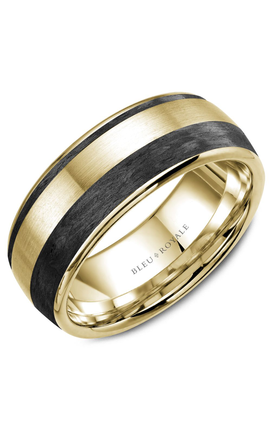 Bleu Royale Men's Wedding Band RYL-014YB85