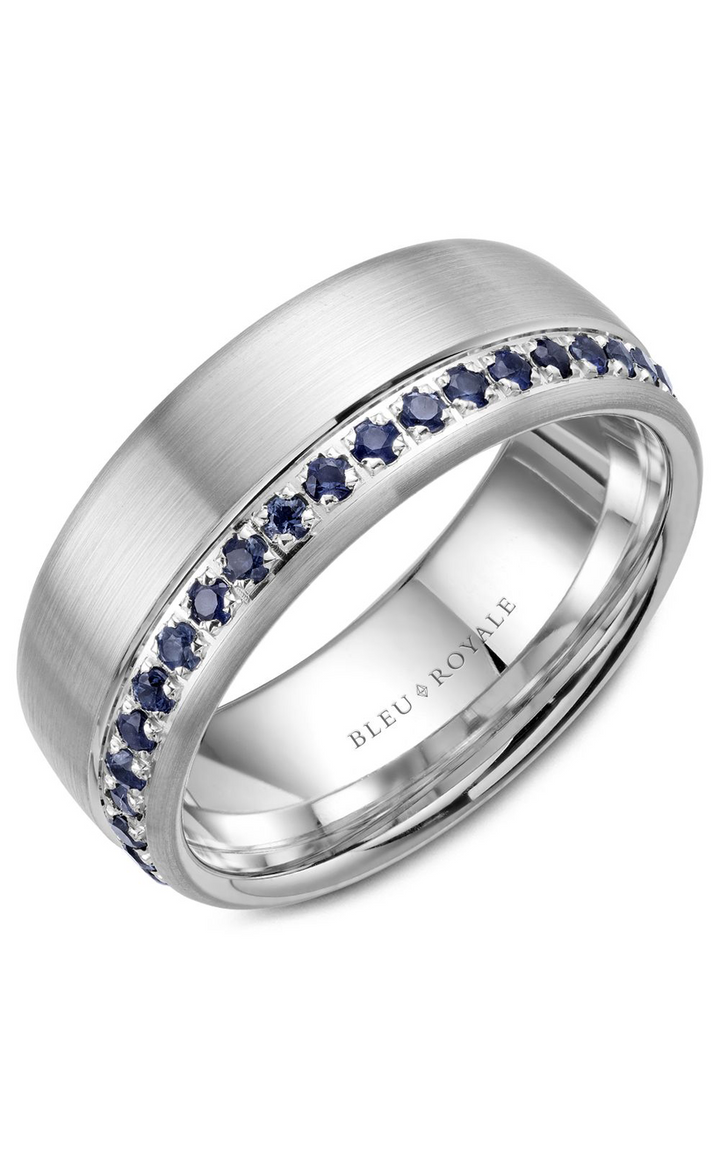 Bleu Royale Men's Wedding Band RYL-015WS85