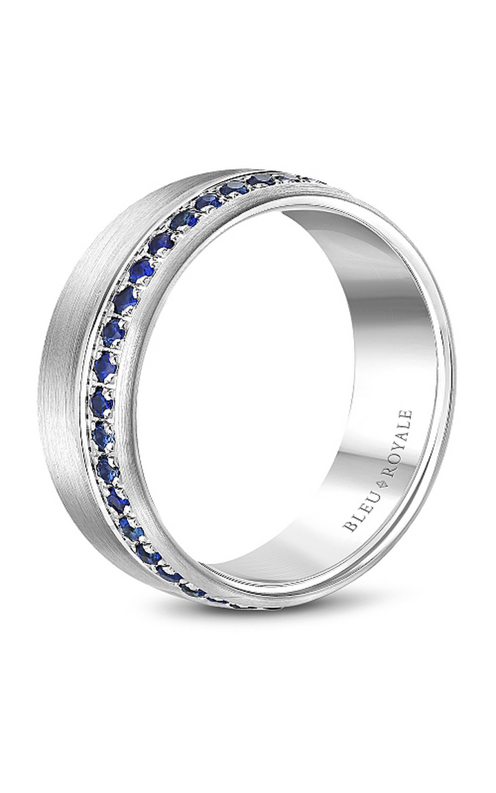 Bleu Royale Men's Wedding Band RYL-015WS85