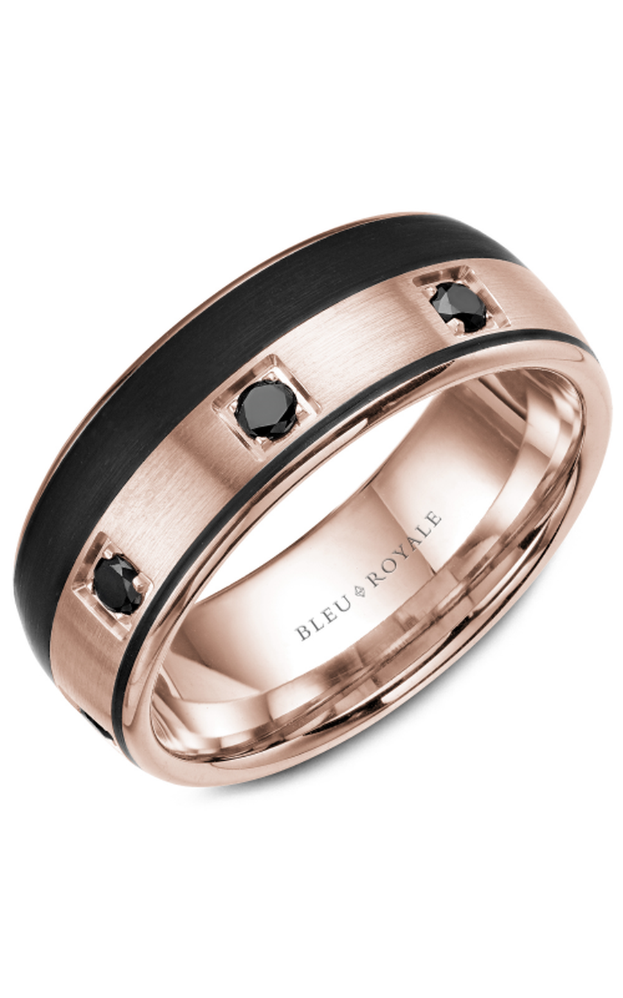 Bleu Royale Men's Wedding Band RYL-019RBD85