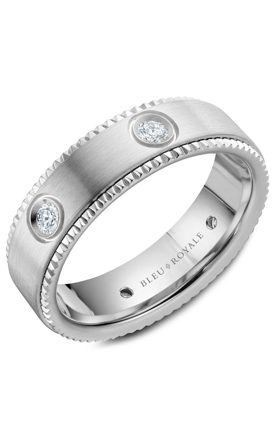 Bleu Royale Men's Wedding Band RYL-030WD65