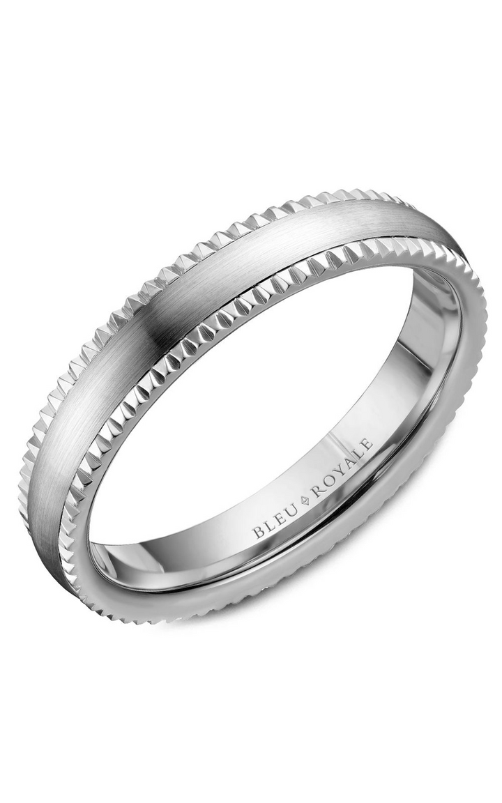 Bleu Royale Men's Wedding Band RYL-031W45