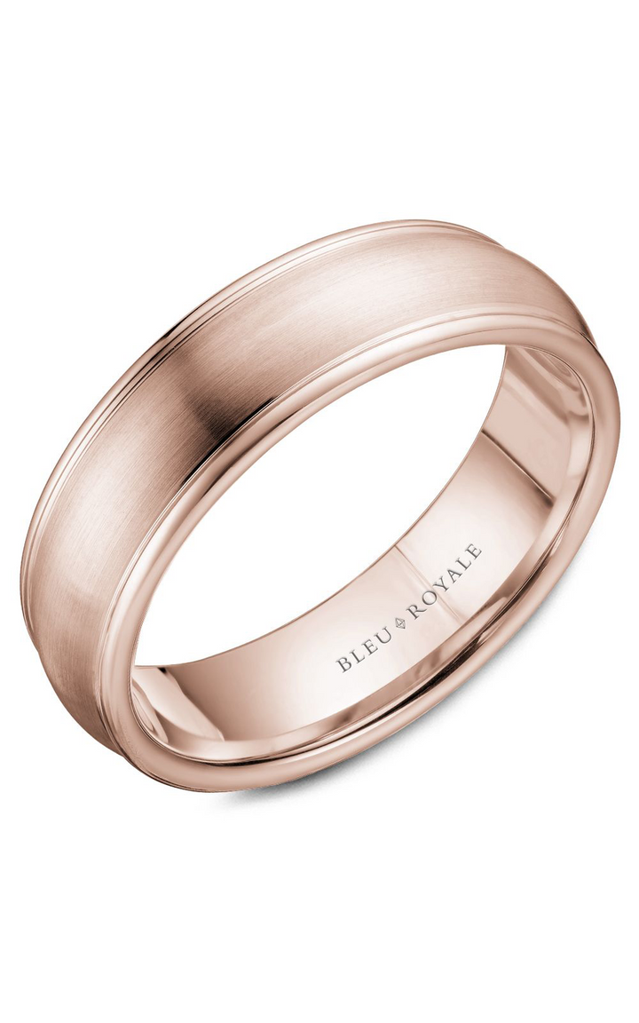 Bleu Royale Men's Wedding Band RYL-039R65