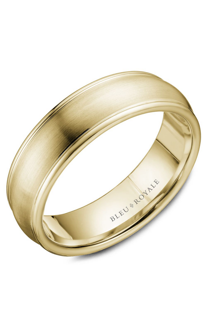 Bleu Royale Men's Wedding Band RYL-039Y65