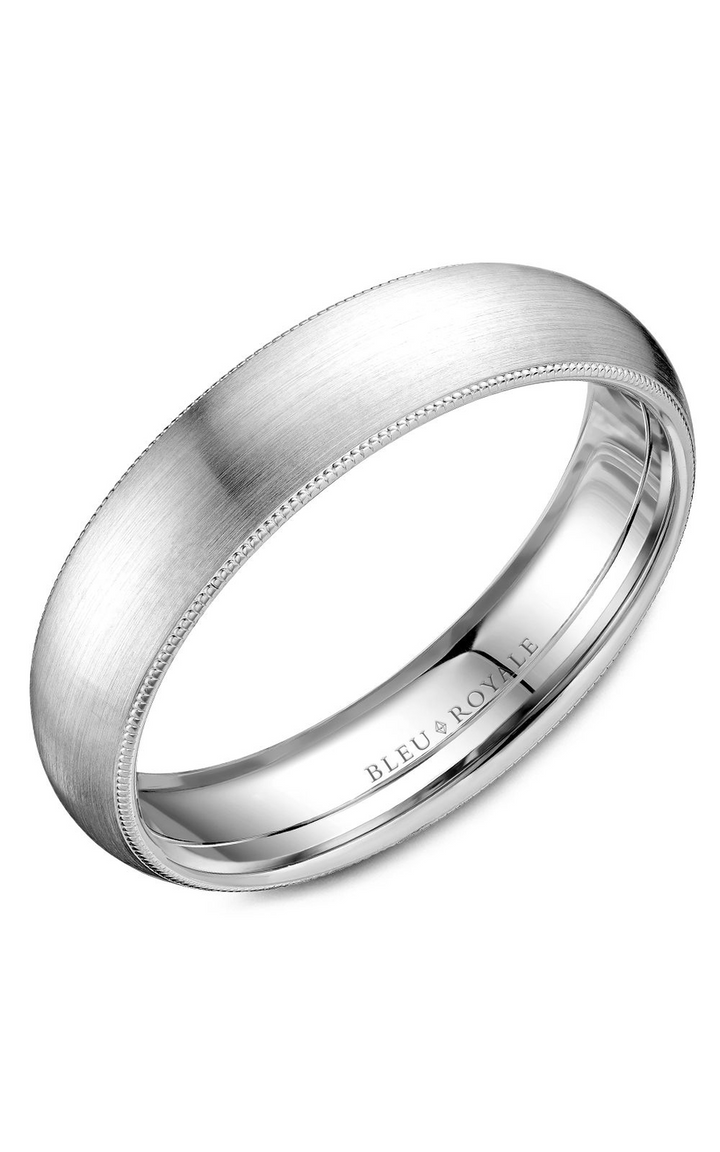 Bleu Royale Men's Wedding Band RYL-040W55