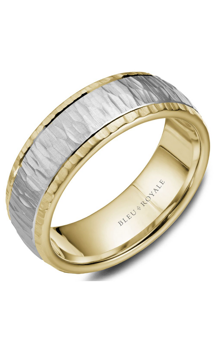 Bleu Royale Men's Wedding Band RYL-045WY75