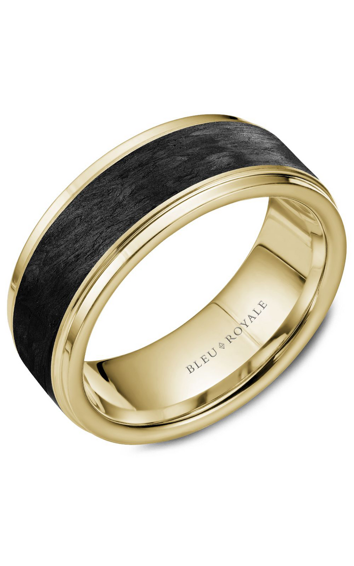 Bleu Royale Men's Wedding Band RYL-047Y85