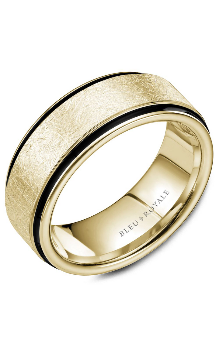 Bleu Royale Men's Wedding Band RYL-048Y85