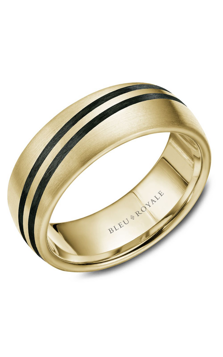 Bleu Royale Men's Wedding Band RYL-050Y8