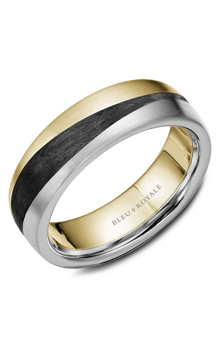 Bleu Royale Men's Wedding Band RYL-051WY7