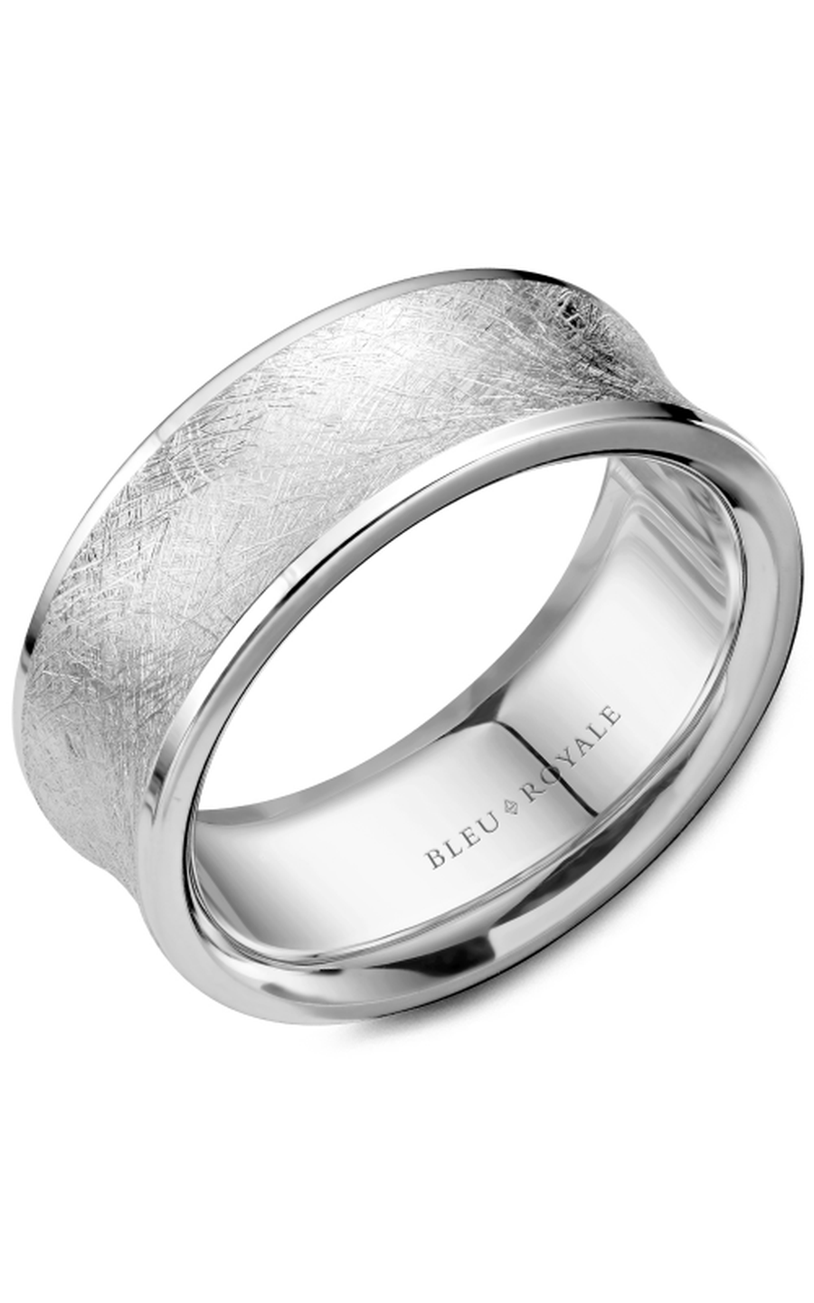 Bleu Royale Men's Wedding Band RYL-053W8