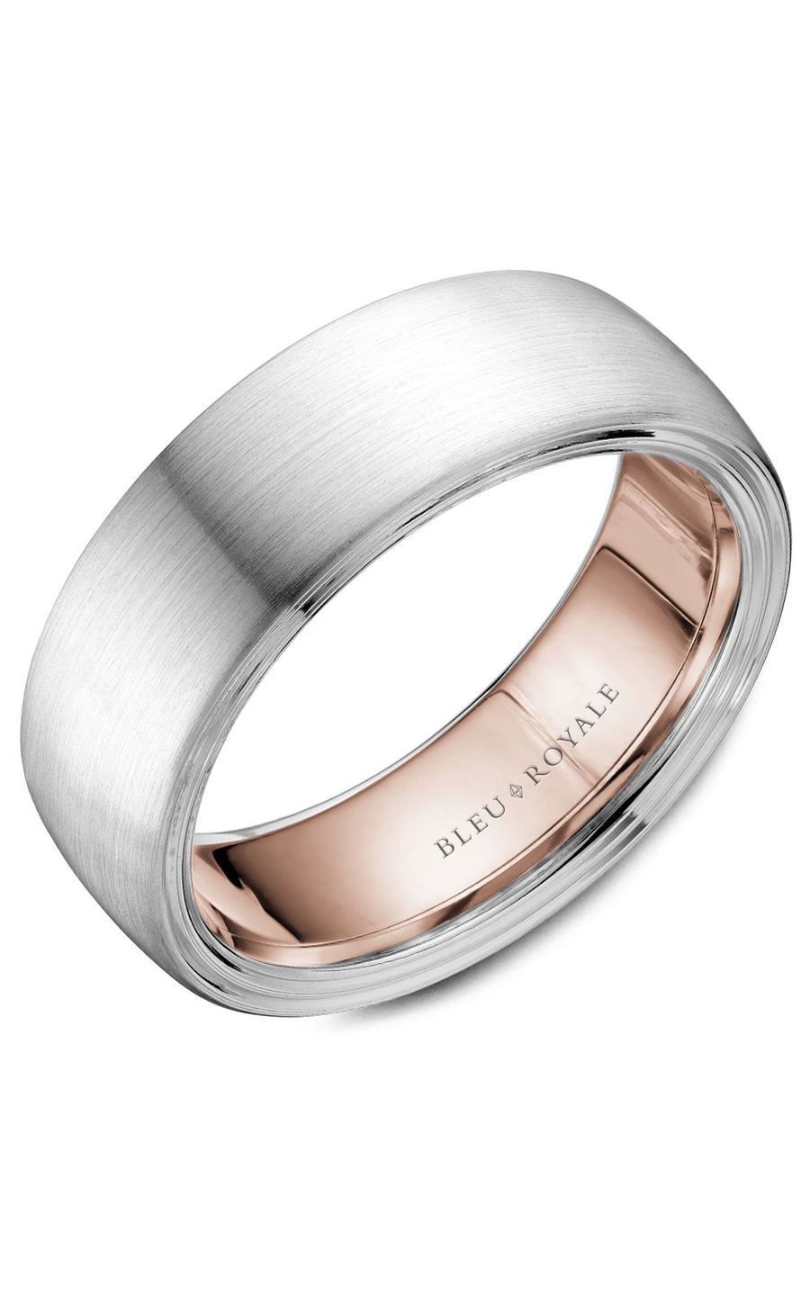 Bleu Royale Men's Wedding Band RYL-059WR75