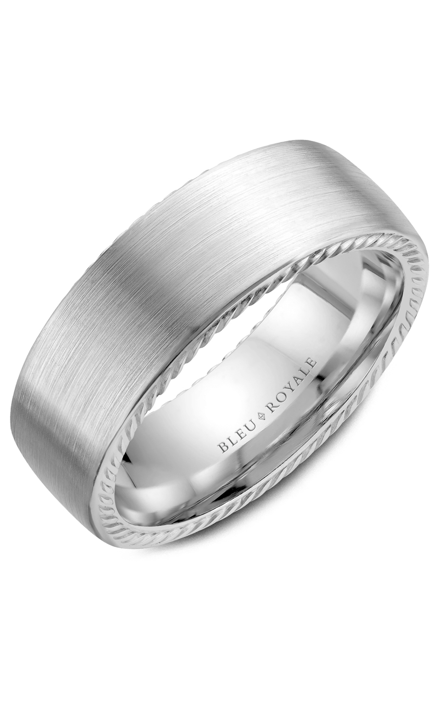 Bleu Royale Men's Wedding Band RYL-065W8