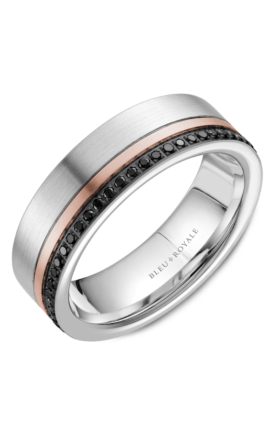 Bleu Royale Men's Wedding Band RYL-070RWBD7