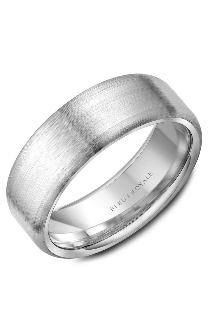 Bleu Royale Men's Wedding Band RYL-010W75