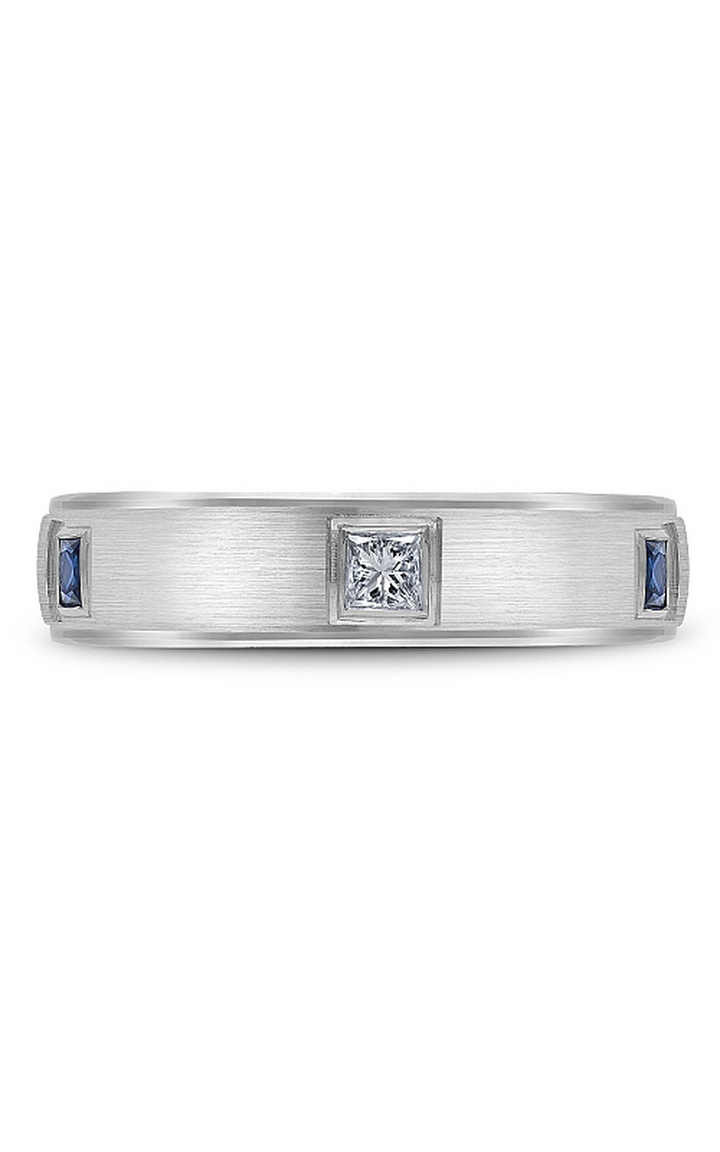 Bleu Royale Men's Wedding Band RYL-016WDS55