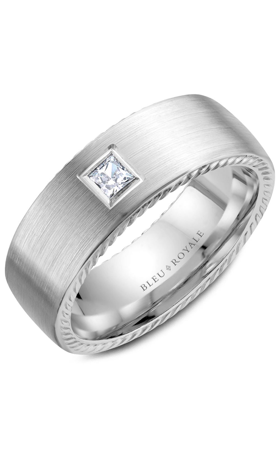 Bleu Royale Men's Wedding Band RYL-021WD8