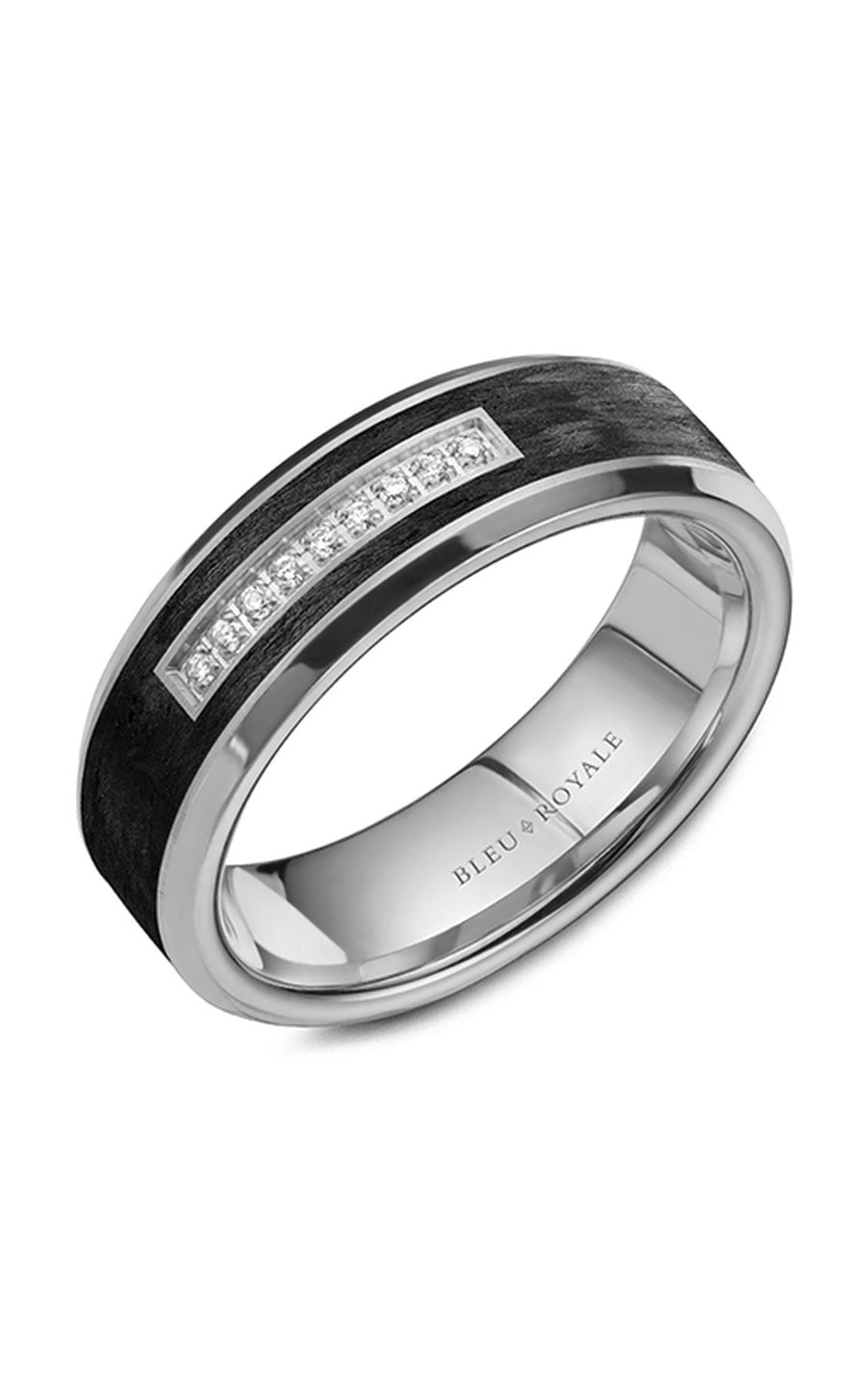 Bleu Royale Men's Wedding Band RYL-049WD7