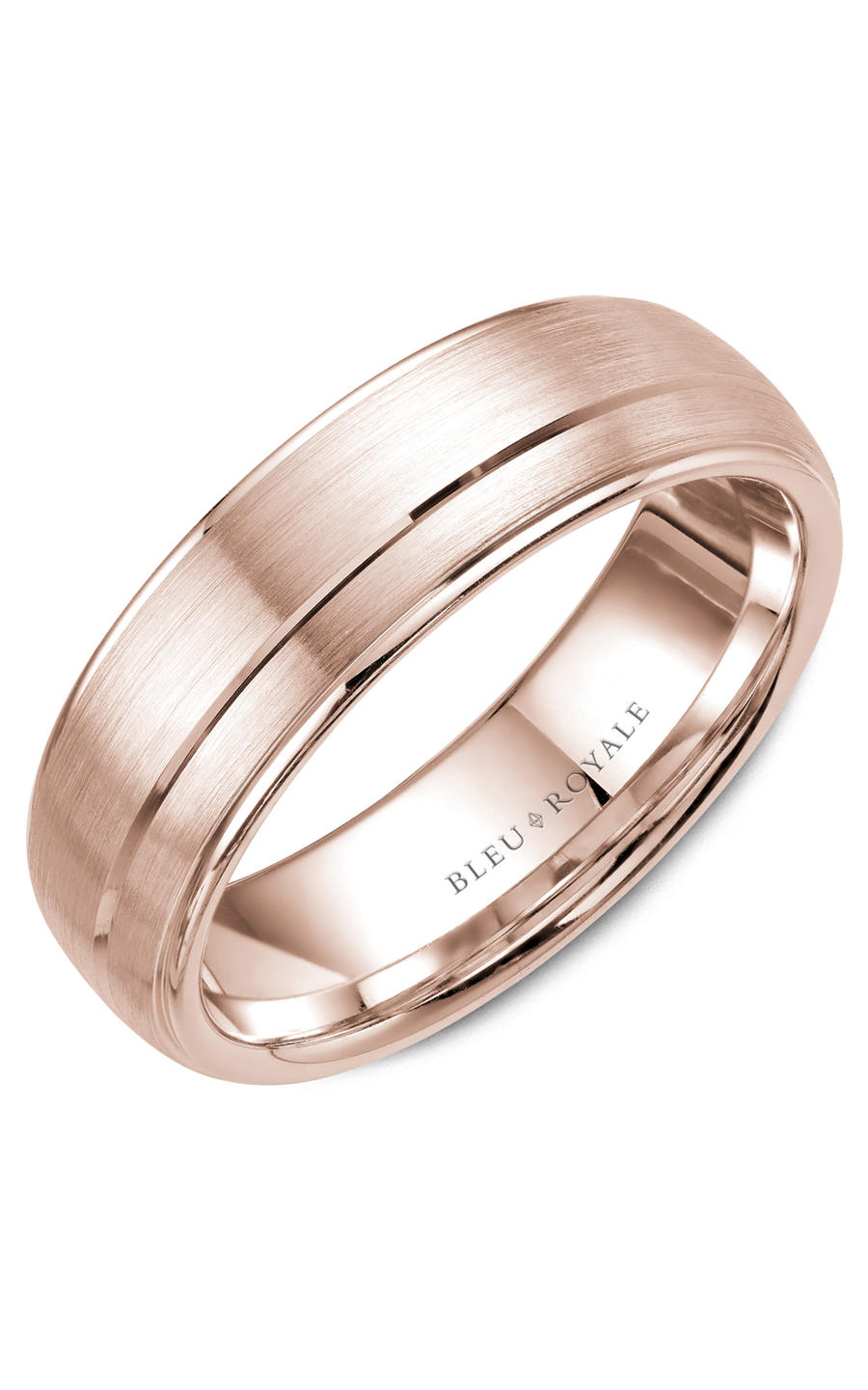 Bleu Royale Men's Wedding Band RYL-002R6