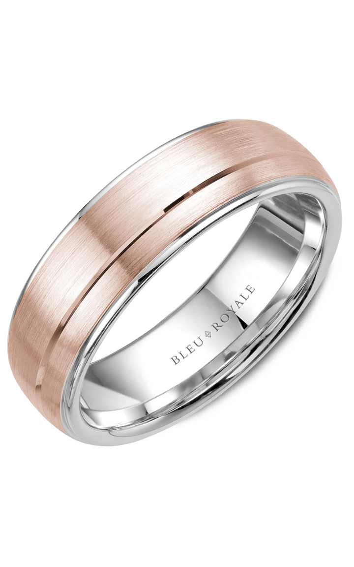 Bleu Royale Men's Wedding Band RYL-002RW6