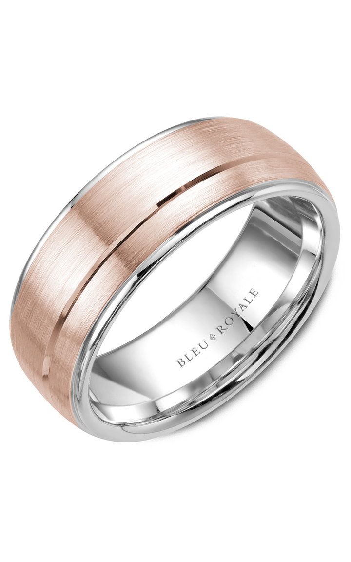 Bleu Royale Men's Wedding Band RYL-002RW85