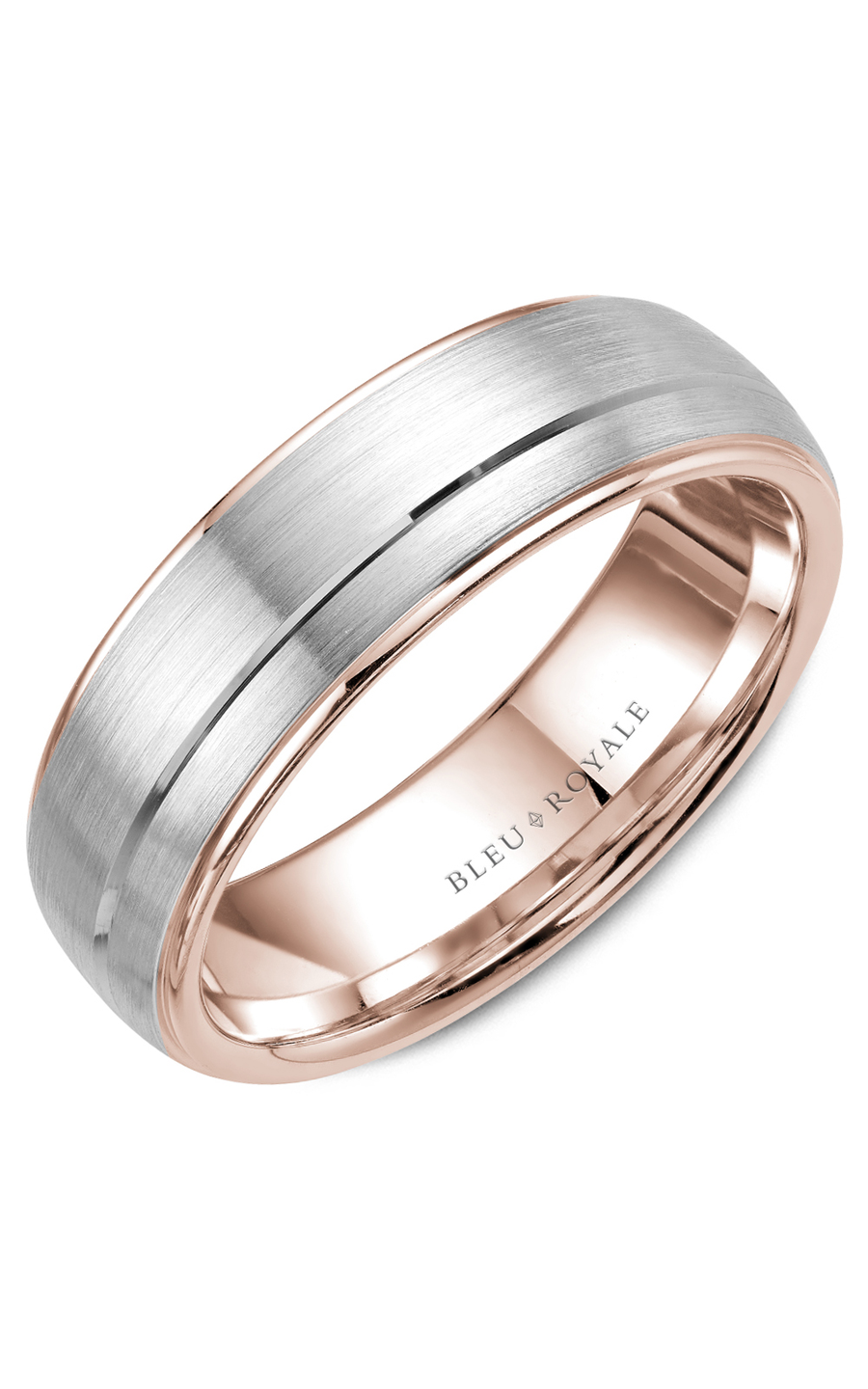 Bleu Royale Men's Wedding Band RYL-002WR6