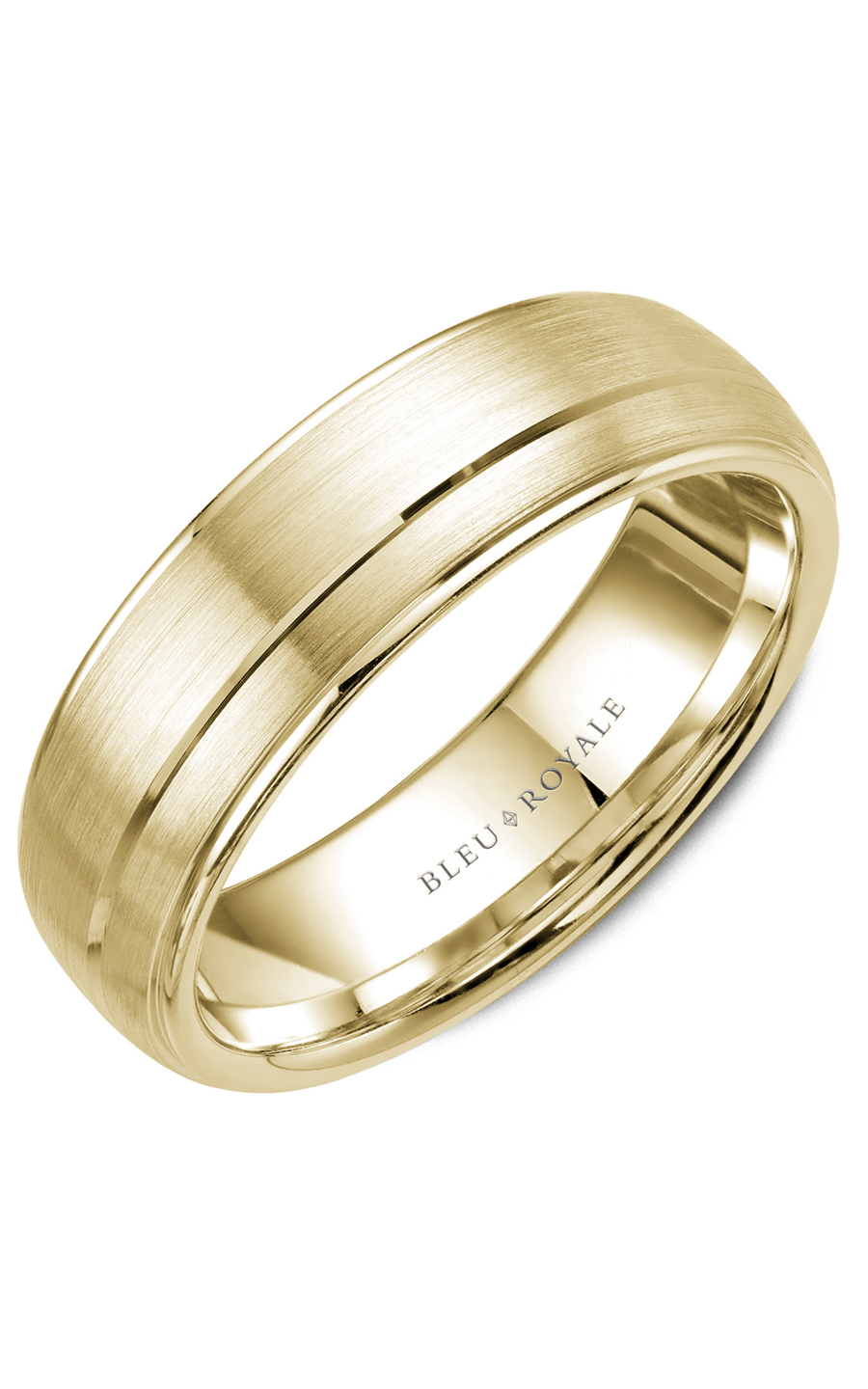 Bleu Royale Men's Wedding Band RYL-002Y6