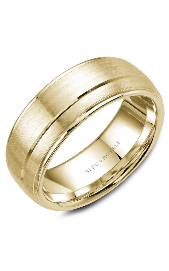 Bleu Royale Men's Wedding Band RYL-002Y85