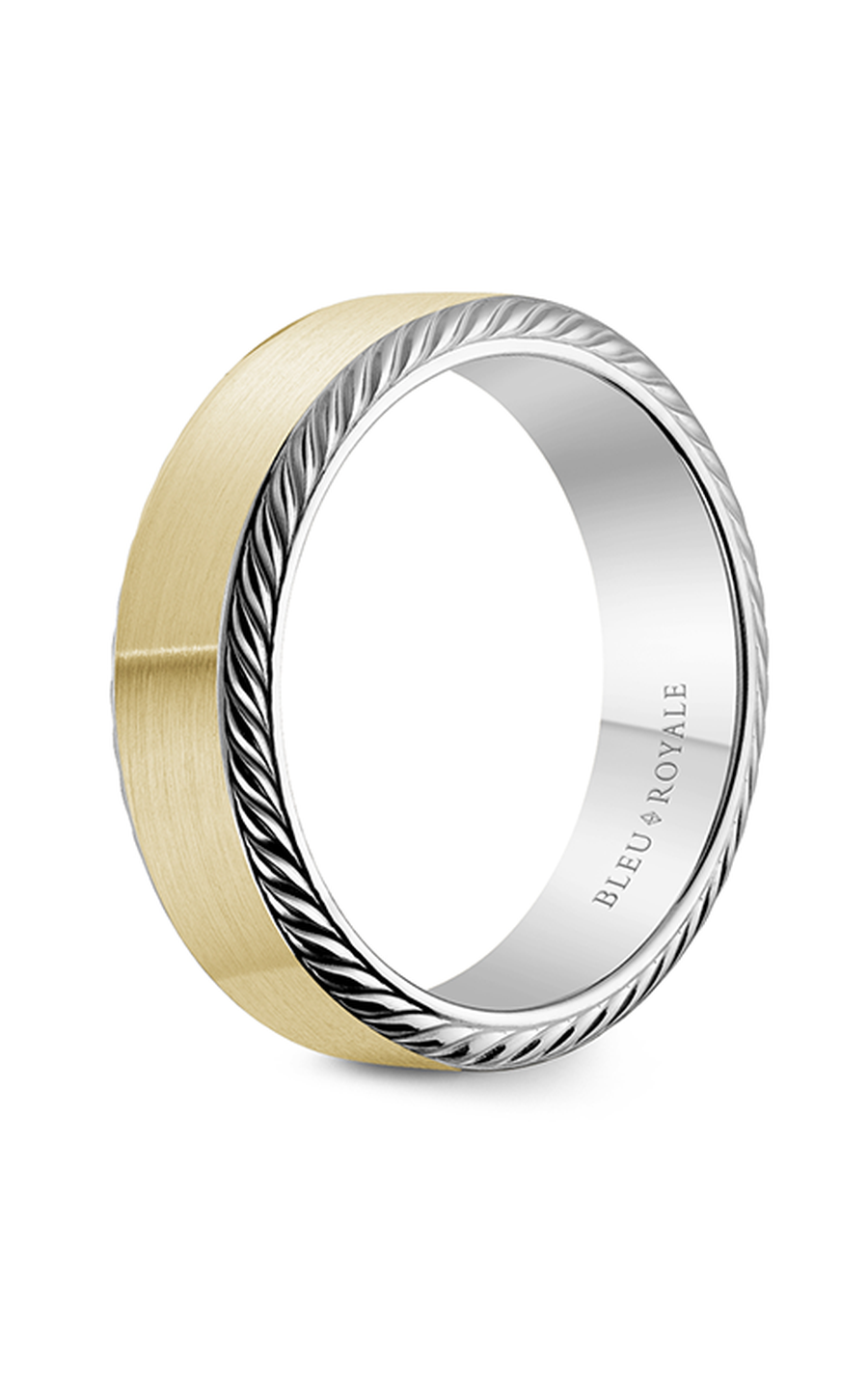 Bleu Royale Wedding Band RYL-197YW65