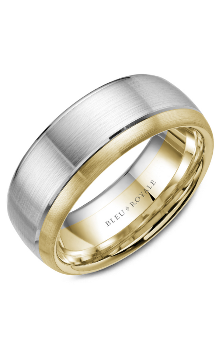 Bleu Royale Men's Wedding Band RYL-003WY85