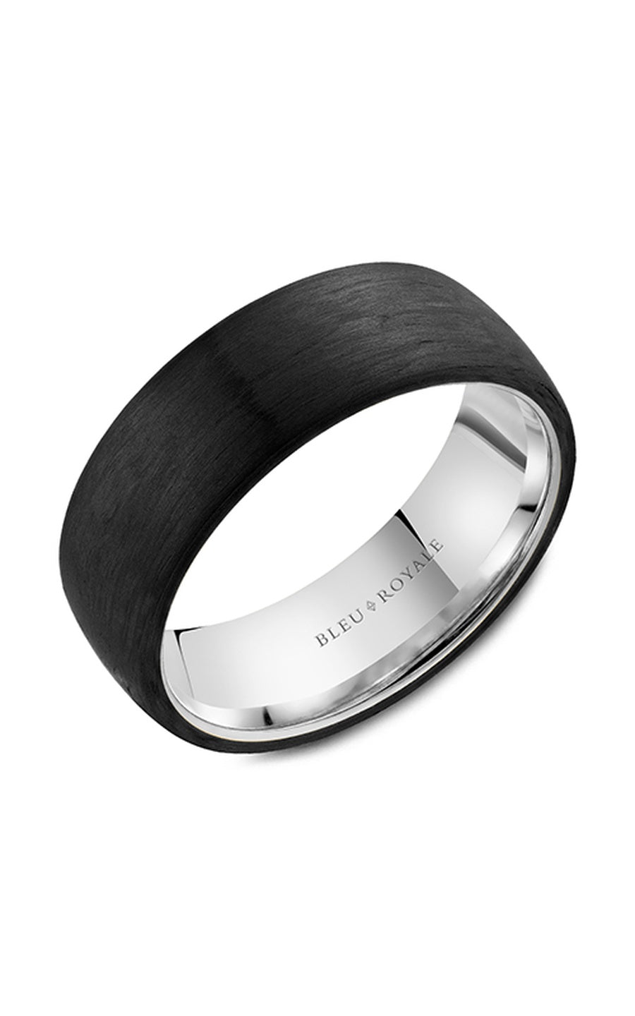 Bleu Royale Wedding Band RYL-194BW75