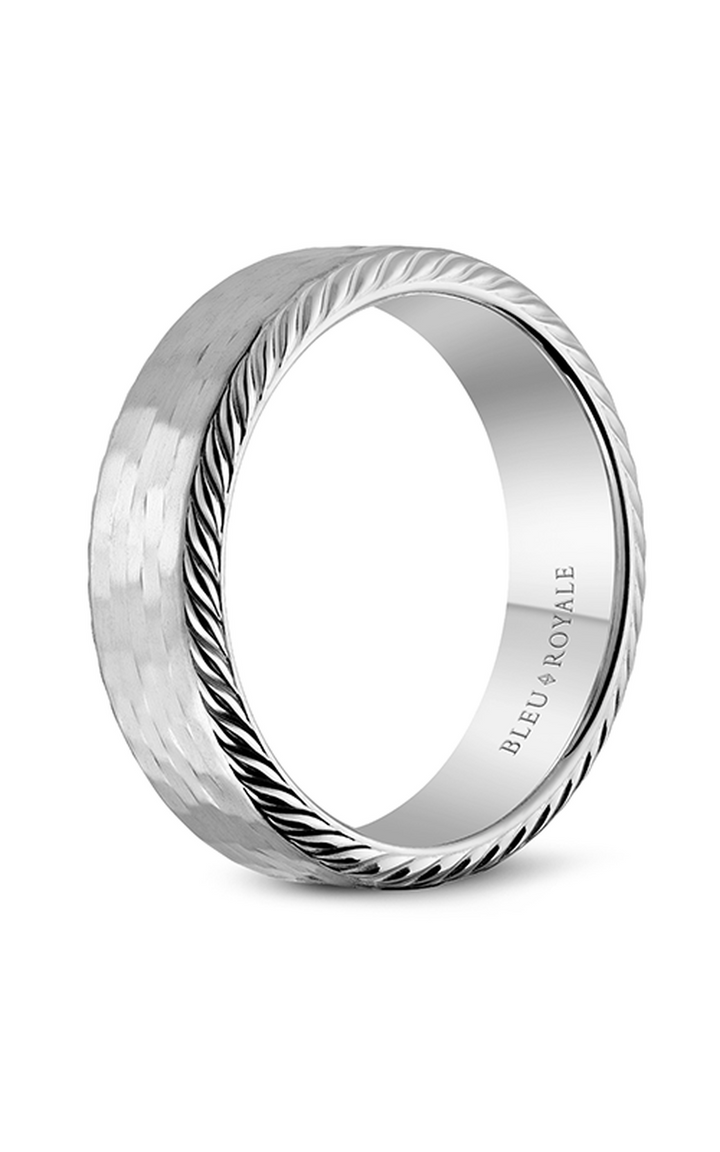 Bleu Royale Wedding Band RYL-190W65