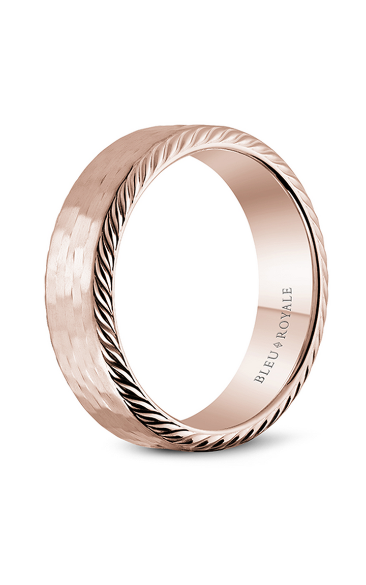 Bleu Royale Wedding Band RYL-190R65