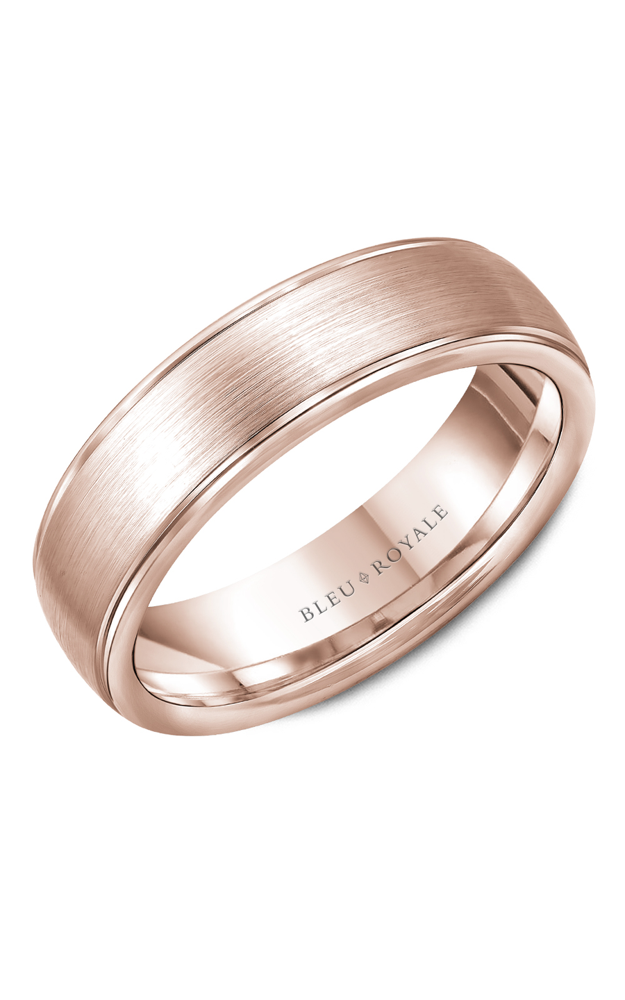 Bleu Royale Men's Wedding Band RYL-004R65