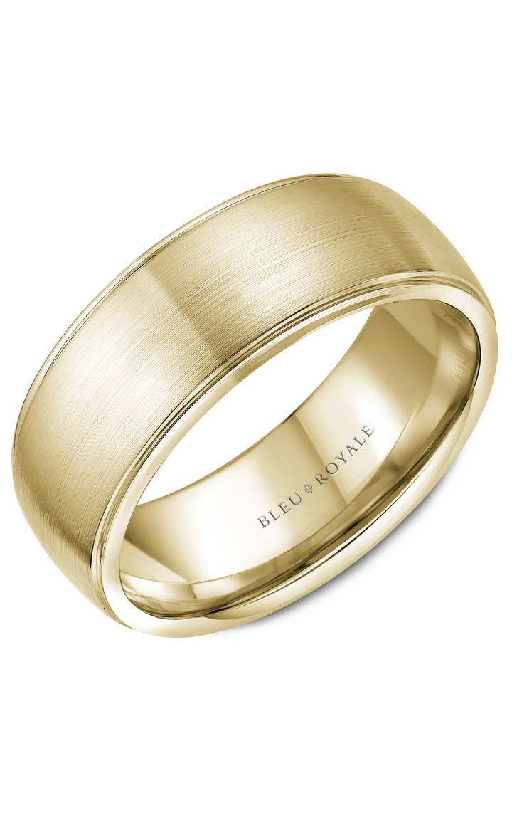 Bleu Royale Men's Wedding Band RYL-005Y85