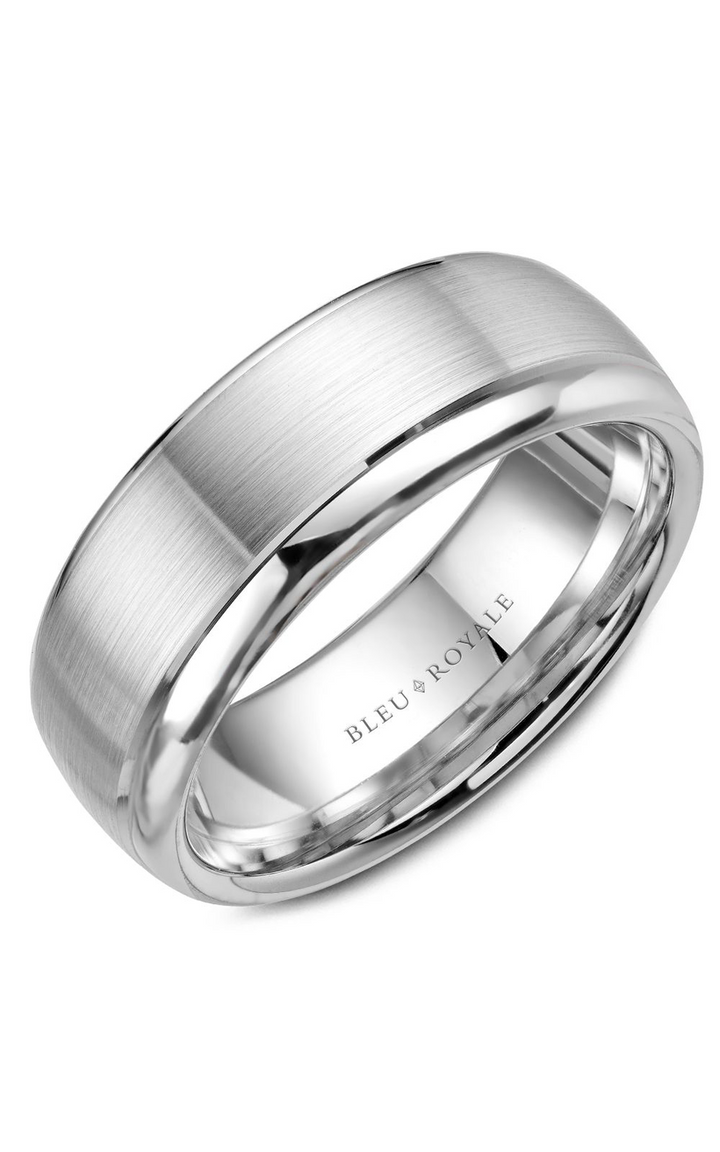 Bleu Royale Men's Wedding Band RYL-006W75