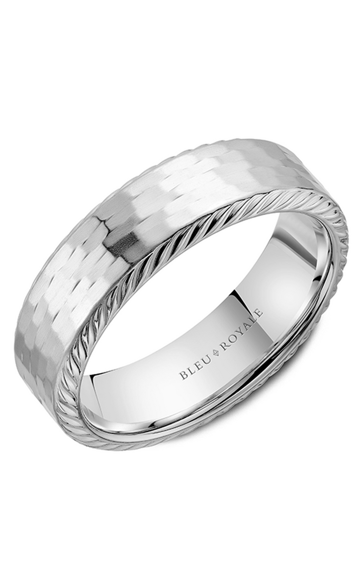 Bleu Royale Wedding Band RYL-190W65