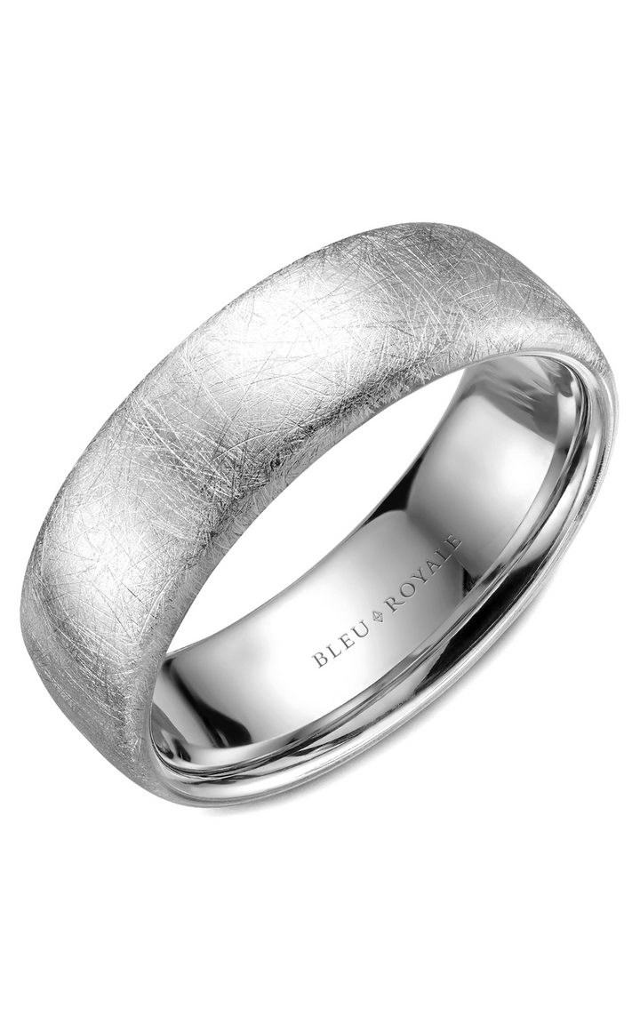 Bleu Royale Men's Wedding Band RYL-009W75