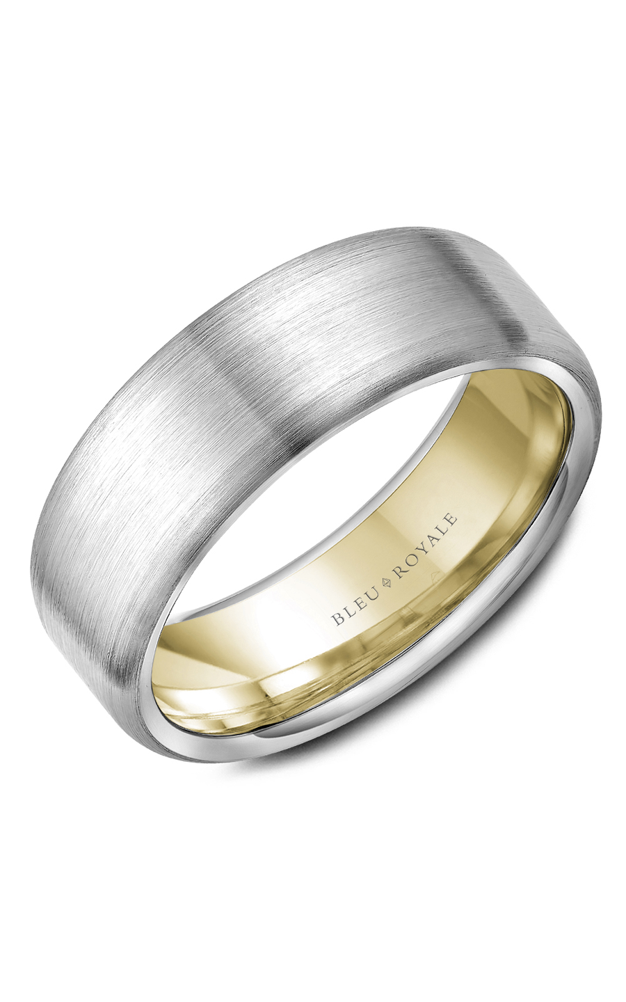 Bleu Royale Men's Wedding Band RYL-010WY75