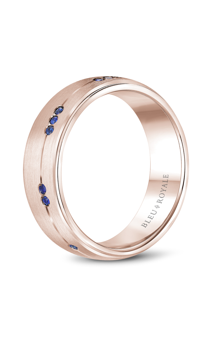 Bleu Royale Men's Wedding Band RYL-011RS75