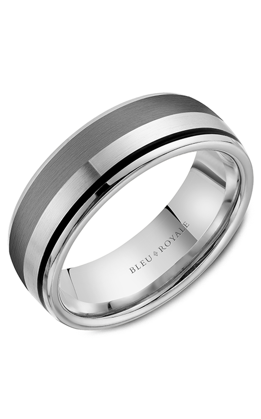 Bleu Royale Men's Wedding Band RYL-183TBW75