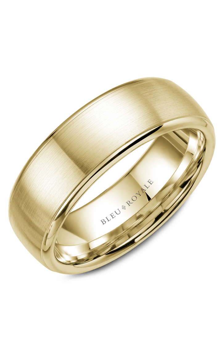 Bleu Royale Men's Wedding Band RYL-012Y7