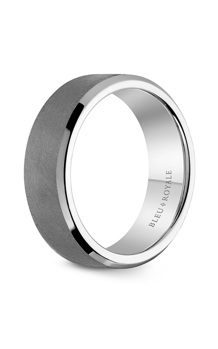 Bleu Royale Men's Wedding Band RYL-182TW75