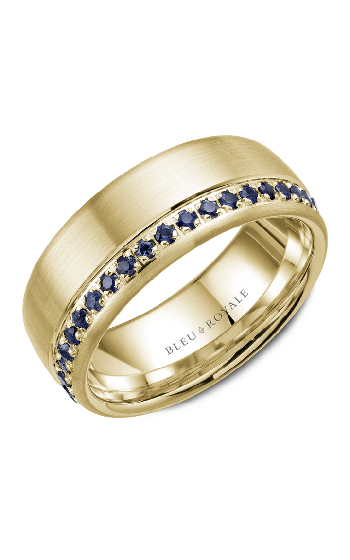 Bleu Royale Men's Wedding Band RYL-015YS85