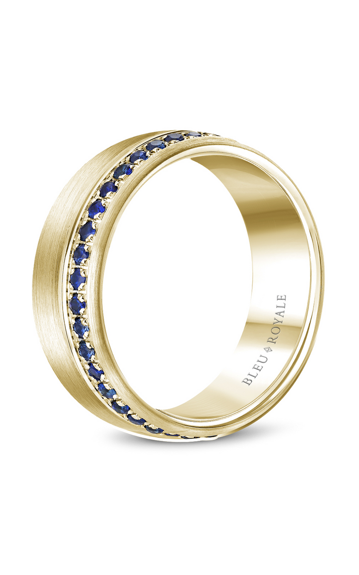 Bleu Royale Men's Wedding Band RYL-015YS85