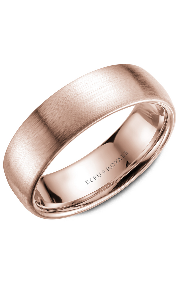 Bleu Royale Men's Wedding Band RYL-017R65