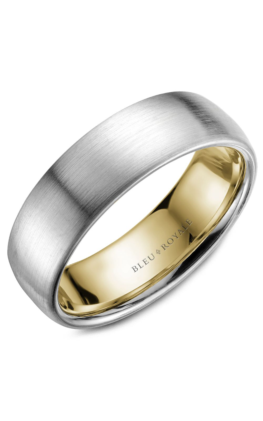 Bleu Royale Men's Wedding Band RYL-017WY65