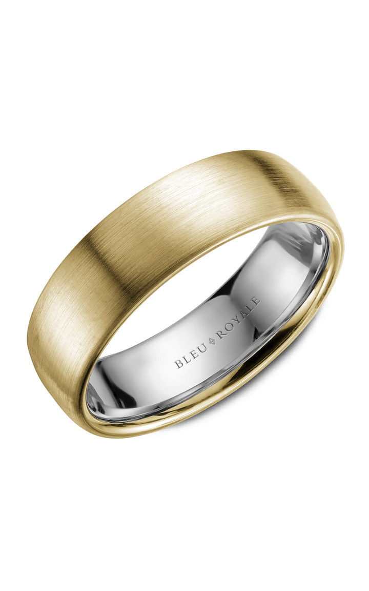 Bleu Royale Men's Wedding Band RYL-017YW65