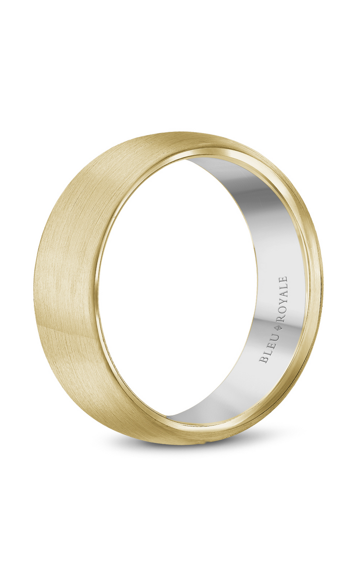 Bleu Royale Men's Wedding Band RYL-017YW65